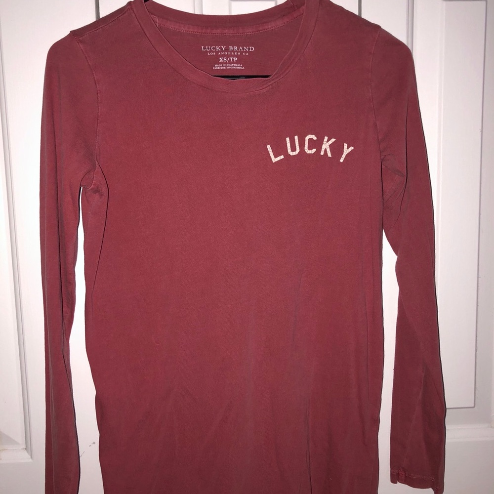 lucky brand long sleeve